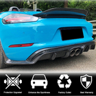 Porsche Boxster/Cayman 982 (718) 2016– Spoiler V1 (voor Boxster, carbon) foto 2