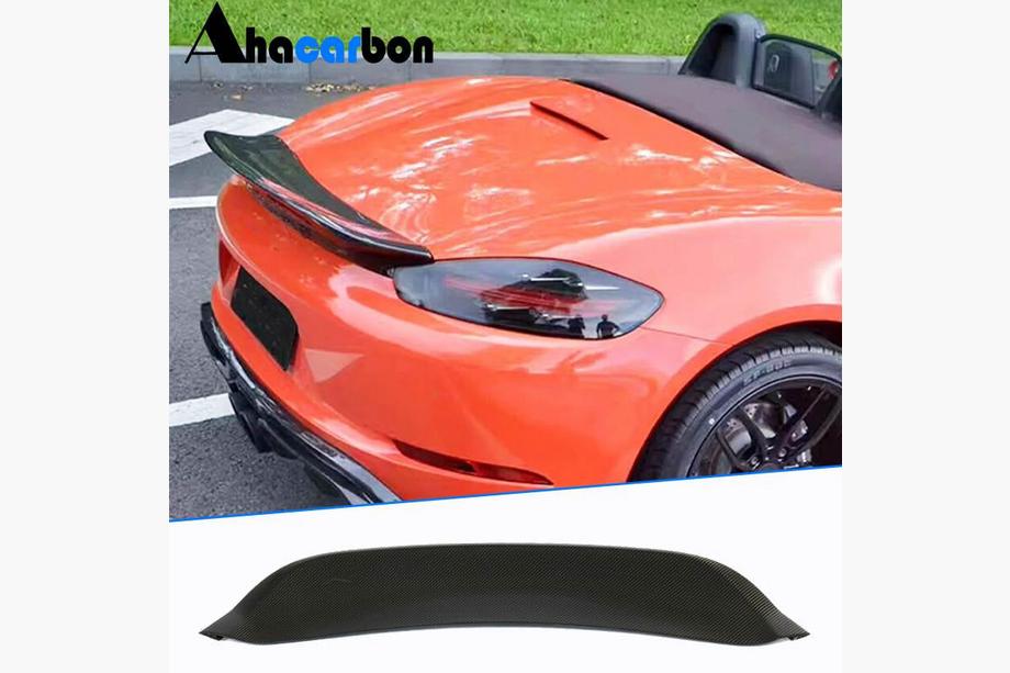 Porsche Boxster/Cayman 982 (718) 2016– Spoiler V1 (voor Boxster, carbon) Image