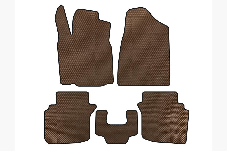 Chrysler Sebring II 2001–2006 EVA automatten (2004-2006, bruin) Foto 1