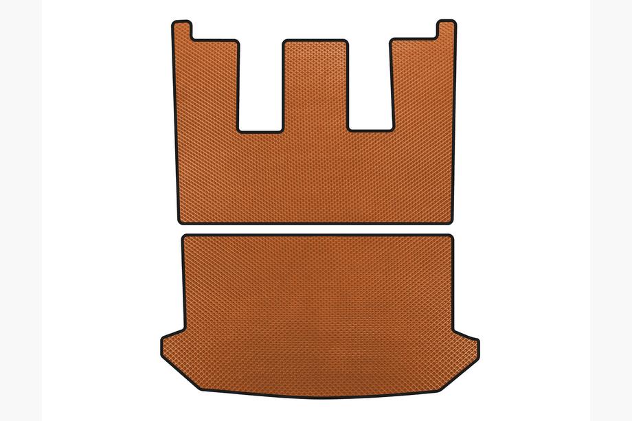 Citroen C-8 2002–2014 EVA v1 kofferbakmat (Oranje) Image