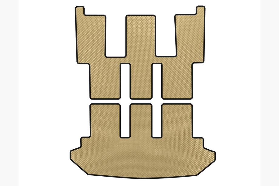 Citroen C-8 2002–2014 Kofferbakmat EVA v2 (Beige) Image