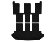Citroen C-8 2002–2014 Textiele kofferbakmat Premium v2 (Zwart) foto 1