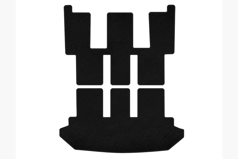 Citroen C-8 2002–2014 Textiele kofferbakmat Classic v2 (Zwart) Image