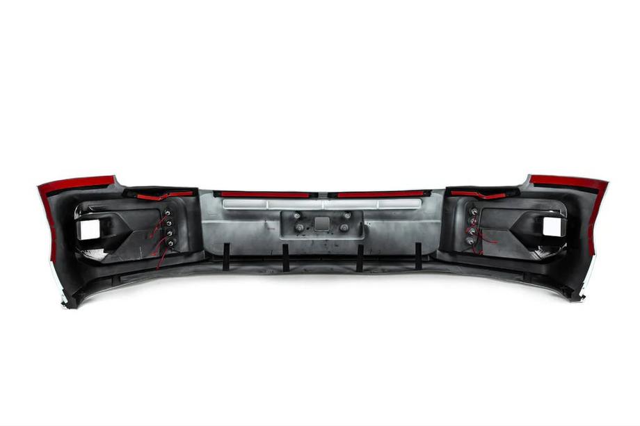 Toyota Land Cruiser 300 2021– Frontbumper lipspoiler WALD (voor Premium) Foto 4