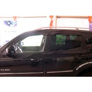 Raamwindschermen 2008-2013 (set 4 stuks, HIC) SsangYong Rexton I 2001–2017 foto 1