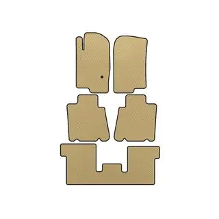 EVA automatten (3 rijen, beige)