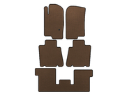 Ford Explorer 2001–2005 EVA automatten voor interieur (3 rijen, bruin) foto 1