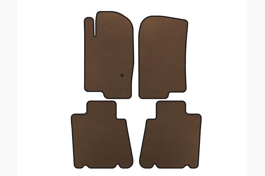 Ford Explorer 2001–2005 EVA automatten voor het interieur (2 rijen, bruin) Image