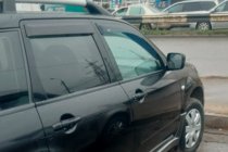 Mitsubishi Outlander 2001–2006 Raamdeflectoren (4 stuks, HIC) foto 7