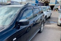 Mitsubishi Outlander 2001–2006 Raamdeflectoren (4 stuks, HIC) foto 9