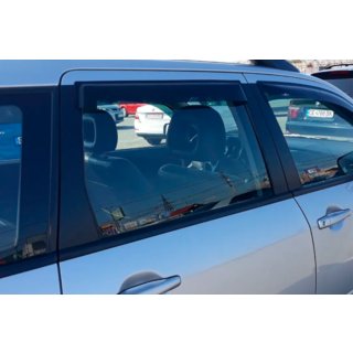 Raamdeflectoren (4 stuks, HIC) Mitsubishi Outlander 2001–2006 foto 3