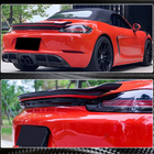 Porsche Boxster/Cayman 982 (718) 2016– Spoiler V2 (voor Boxster, carbon) foto 4