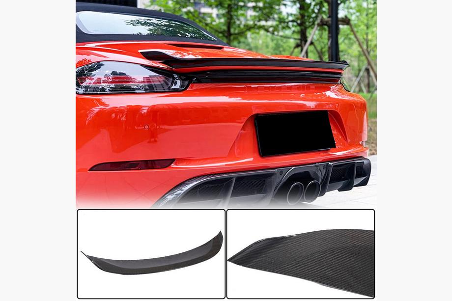 Porsche Boxster/Cayman 982 (718) 2016– Spoiler V2 (voor Boxster, carbon) Image
