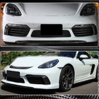 Porsche Boxster/Cayman 982 (718) 2016– Carbon mistlamp sierlijsten (2016-2019) foto 4