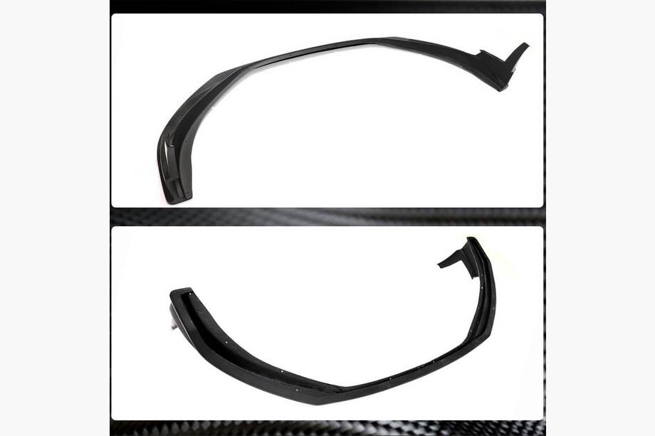 Porsche Boxster/Cayman 982 (718) 2016– Frontlip voor voorbumper Lip V1 (2016-2019, carbon) Foto 4
