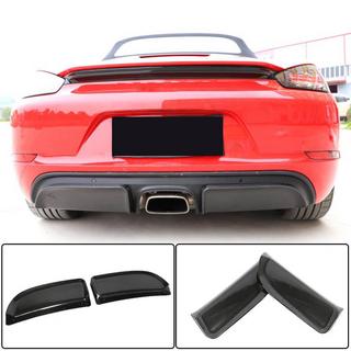 Achterbumper diffuser V2 (2016-2019, carbon) Porsche Boxster/Cayman 982 (718) 2016– foto 1