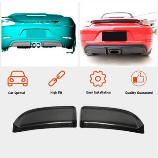 Achterbumper diffuser V2 (2016-2019, carbon) Porsche Boxster/Cayman 982 (718) 2016– foto 2