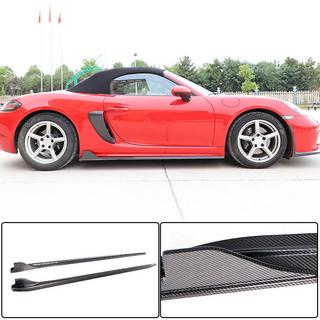 Side skirts V1 (2016-2019, carbon) foto 1