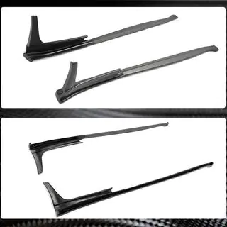 Sideskirts V2 (2016-2019, Carbon) foto 4