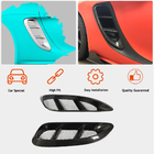 Porsche Boxster/Cayman 982 (718) 2016– Carbon covers voor voorspatborden foto 2