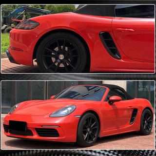 Carbon covers voor voorspatborden Porsche Boxster/Cayman 982 (718) 2016– foto 4