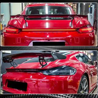 Spoiler (voor GT4 Coupe, carbon) foto 3