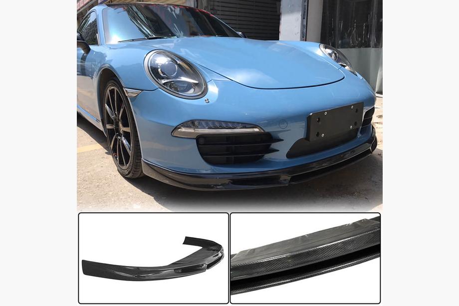 Porsche 911 (991) 2011–2019 Frontbumper lip (voor Carrera 2011-2015, carbon) Image