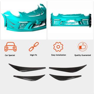 Carbon frontbumper splitters V1 (voor GT3 (RS) 2017-2019) Porsche 911 (991) 2011–2019 foto 2