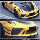 Porsche 911 (991) 2011–2019 Voorbumper inserts V2 (voor GT3 (RS) 2017-2019, carbon) foto 5