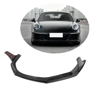 Frontbumper lip spoiler (voor Carrera 4 GTS 2017-2018, carbon) foto 1