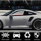 Porsche 911 (992) 2018– Achterspatbordkappen (voor Carrera/Targa, carbon) foto 2