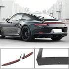 Porsche 911 (991) 2011–2019 Carbon achterbumper sierlijsten (voor Carrera 4 GTS 2017-2018) foto 1
