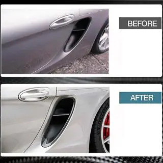 Carbon achterspatbord covers (voor Boxster) Porsche Boxster/Cayman 981 2013–2016 foto 3