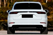 Porsche Cayenne 2018– Achterbumper diffuser (2018-2023, Carbon) foto 2