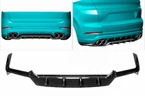 Porsche Cayenne 2018– Achterbumper diffuser (2018-2023, Carbon) foto 5
