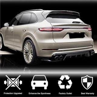 Achterbumper diffuser (2018-2023, Carbon) Porsche Cayenne 2018– foto 3