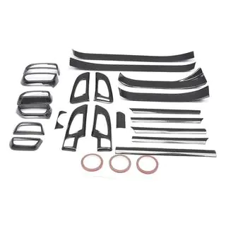 Set carbon interieur inserts (2015-2018) Porsche Cayenne 2010–2017 foto 1