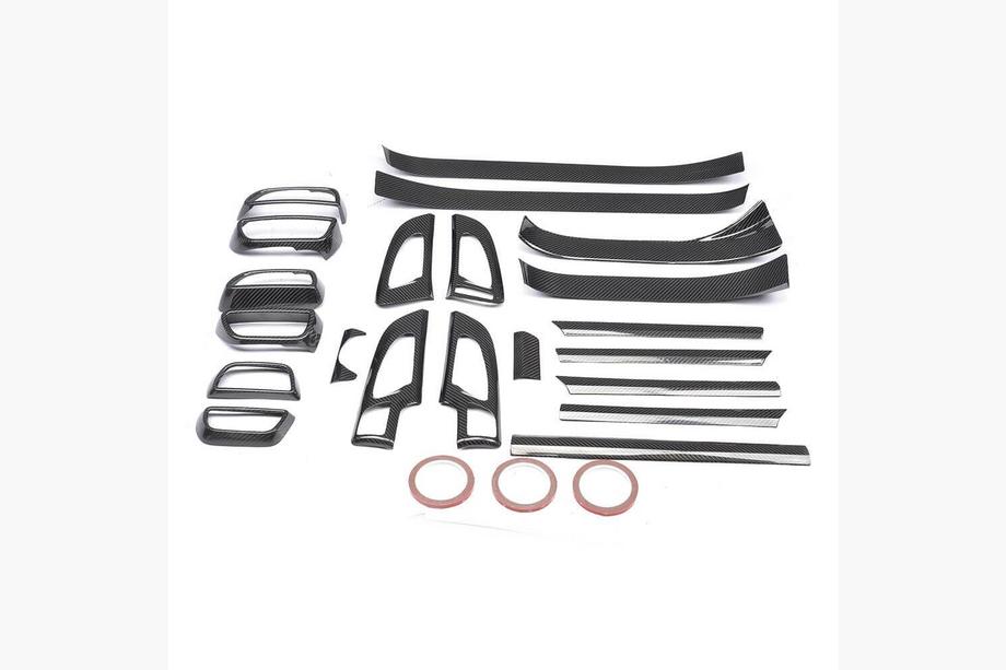 Porsche Cayenne 2010–2017 Set carbon interieur inserts (2015-2018) Image