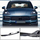 Porsche Cayenne 2018– Carbon voorlip opzetstuk (voor Base 2018-2023) foto 1