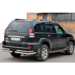 Achterste dubbele hoekstukken AK003-1 (2 st., RVS) Toyota Land Cruiser Prado 120 2002–2009 foto 3