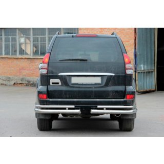 Achterste dubbele hoekstukken AK003-1 (2 st., RVS) Toyota Land Cruiser Prado 120 2002–2009 foto 2