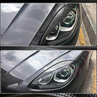 Porsche Macan 2014–2024 Koplampwimpers (2014-2018, Carbon) foto 5