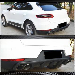 Achterbumper diffuser V1 (2014-2021, Carbon) foto 3
