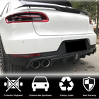 Porsche Macan 2014–2024 Achterbumper diffuser V2 (2014-2021, carbon) foto 3
