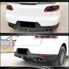 Porsche Macan 2014–2024 Achterbumper diffuser V2 (2014-2021, carbon) foto 5