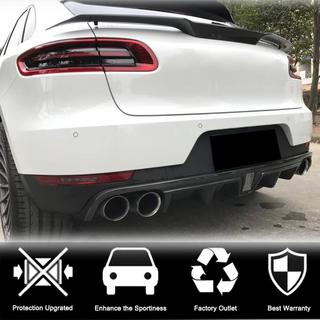 Achterbumper diffuser V2 (2014-2021, carbon) foto 3