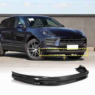 Frontlip voor de voorbumper (2022+, Carbon) Porsche Macan 2014–2024 foto 1