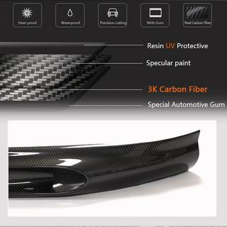 Frontlip voor de voorbumper (2022+, Carbon) Porsche Macan 2014–2024 foto 4