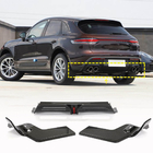 Porsche Macan 2014–2024 Achterbumper diffuser V2 (2021+, carbon) foto 1