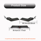 Porsche Macan 2014–2024 Achterbumper diffuser V2 (2021+, carbon) foto 5